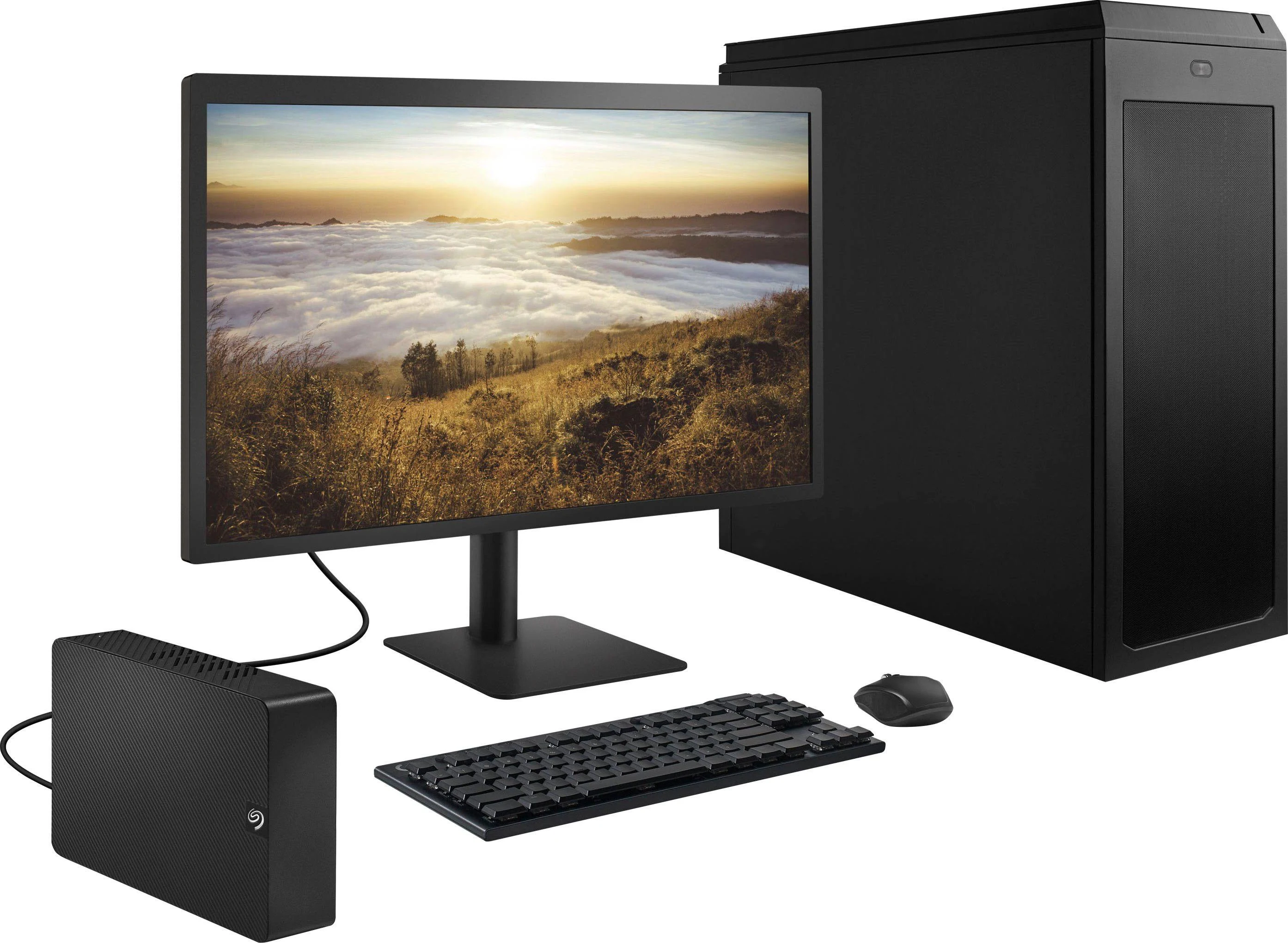 Seagate External Table Top Hard Disk Expansion 20 TB 3.5 Inch (With Adapter) view 6